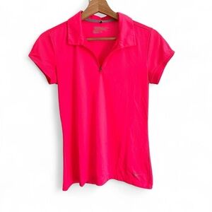 Nike Women's Bright Pink Short Sleeve Top